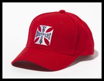CROSS PATCH CAP RED