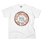JJ MOTOR OIL TEE WHITE