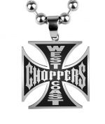 Kugelkette mit West Coast Choppers Cross